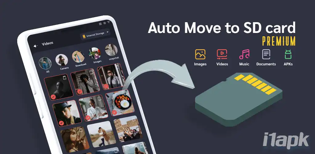 Auto Move To SD Card Premium apk