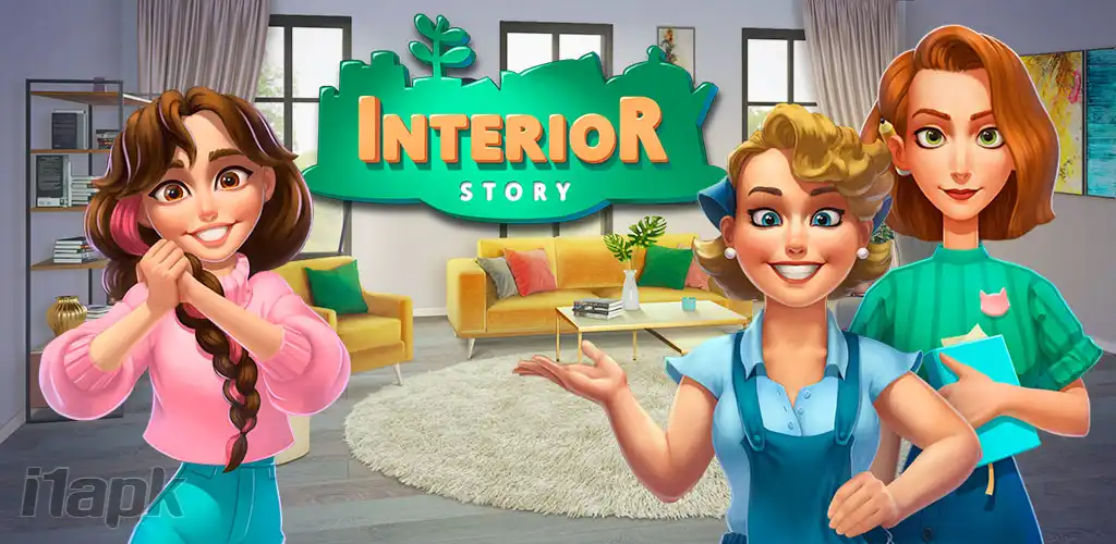 Interior Story: home design 3D Mod apk