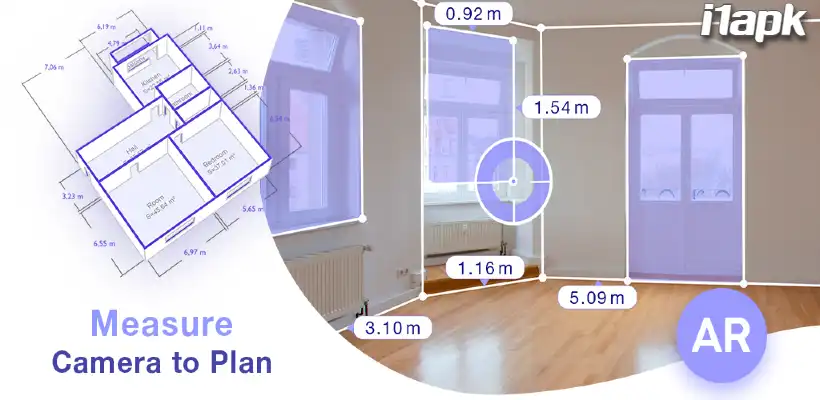 AR Plan 3D Tape Measure, Ruler Unlocked apk