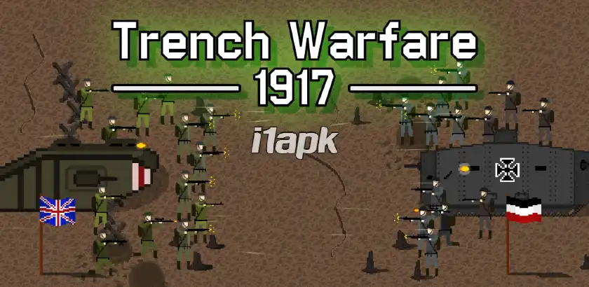 Trench Warfare 1917: WW1 RTS Mod apk