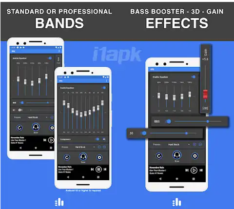 XEQ Equalizer & Bass Booster Premium apk