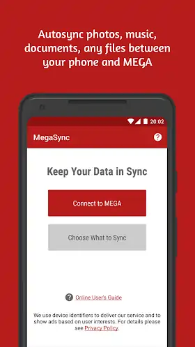 Autosync for MEGA - MegaSync Mod apk download