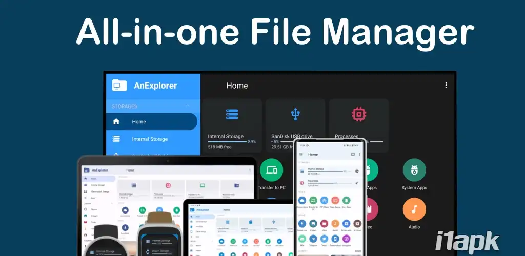 File Manager TV USB OTG Cloud