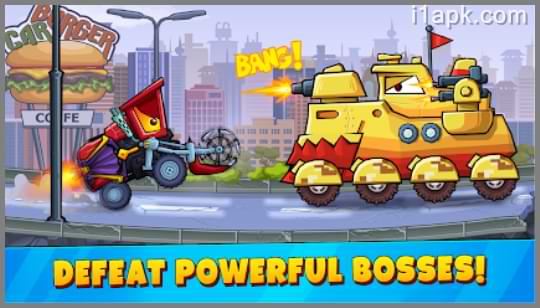 Car Eats Car 3 Hill Climb Race Mod apk