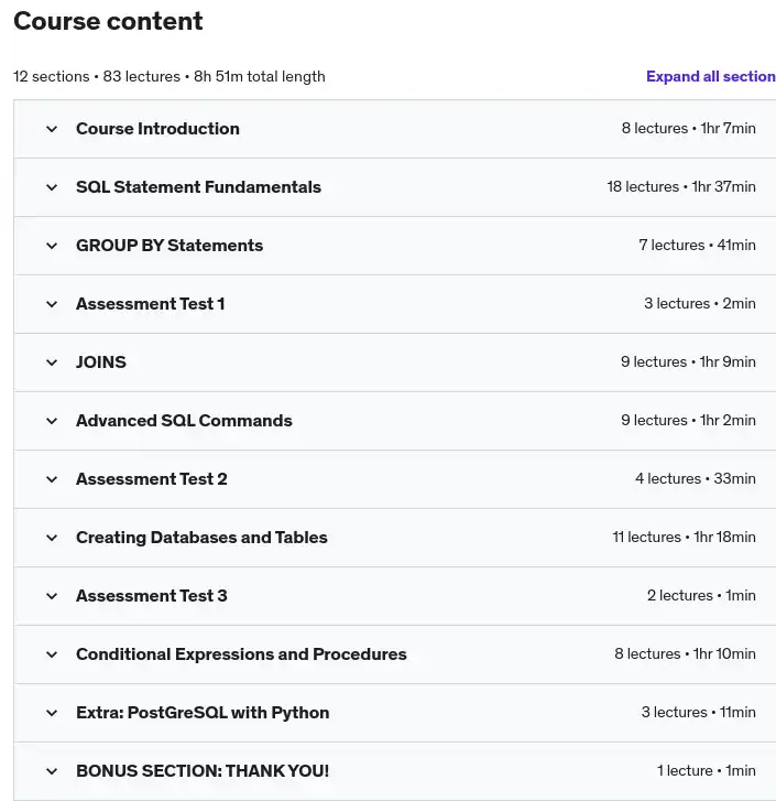 Course Contents