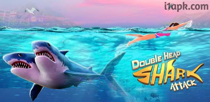 Double Head Shark Attack Mod apk