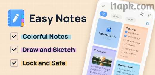 Easy Note VIP unlocked apk