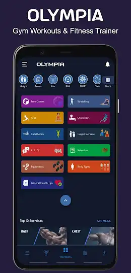 Gym & Workout app for Android