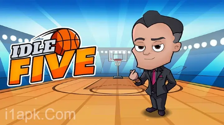 Idle Five Basketball tycoon mod apk