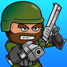 Doodle Army 2 Mod APK 5.5.0 Mini Militia Hacked (Unlimited All)