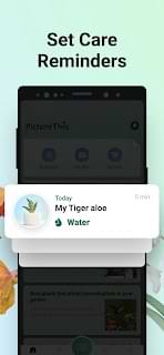 Plant care reminder app