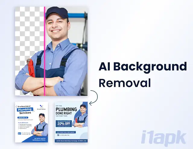 AI background remover