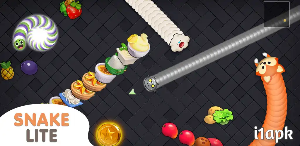 Snake Lite-Worm Snake.io Game Mod apk