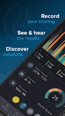 Snore tracker app for Android