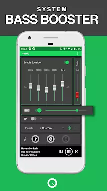 SpotiQ Bass booster app