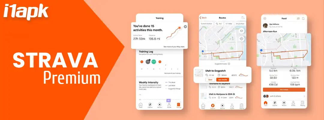 Strava: Run, Ride, Hike Premium apk