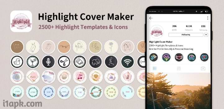 Highlight Cover & Logo Maker for Instagram Story